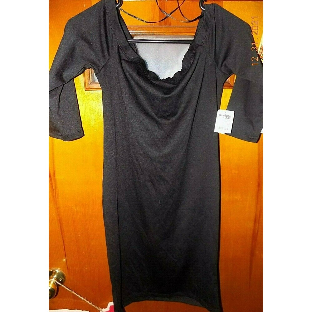 New Charlotte Russe women's Black dress size large